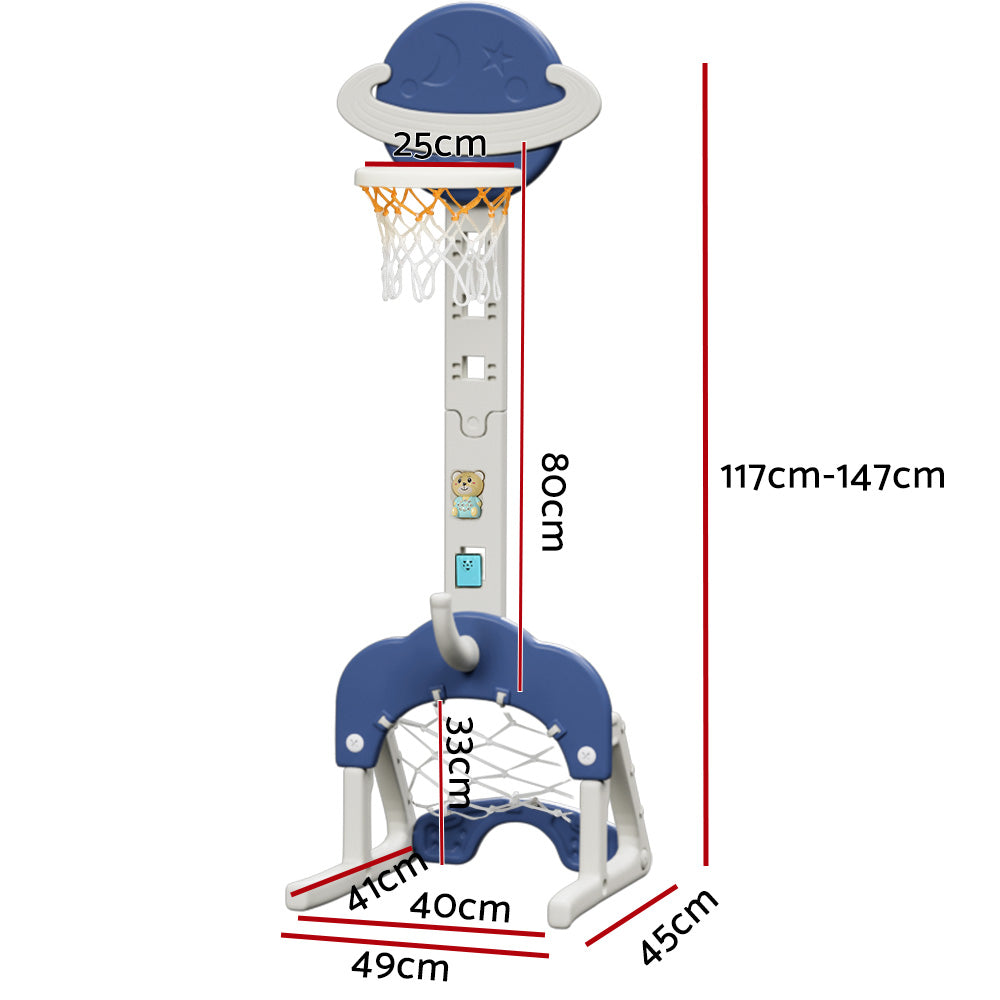 5-in-1 Toddler Sports Centre: Blue Planet – Keezi