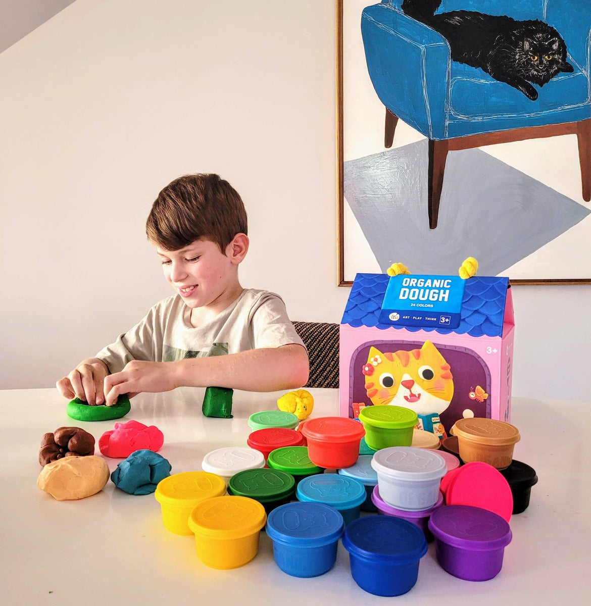 Organic Dough 24 Colours Craft Kit – JarMelo