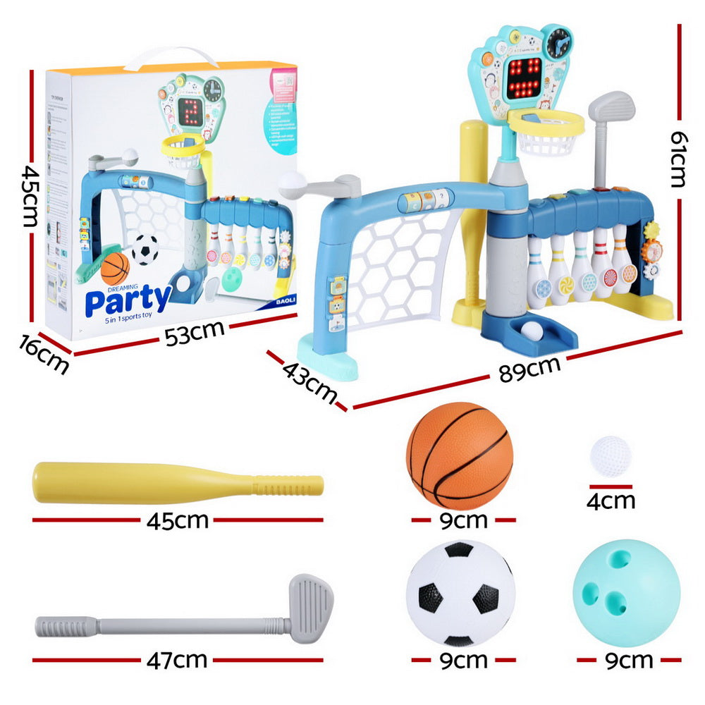 5-in-1 Sports Activity Hub – Keezi