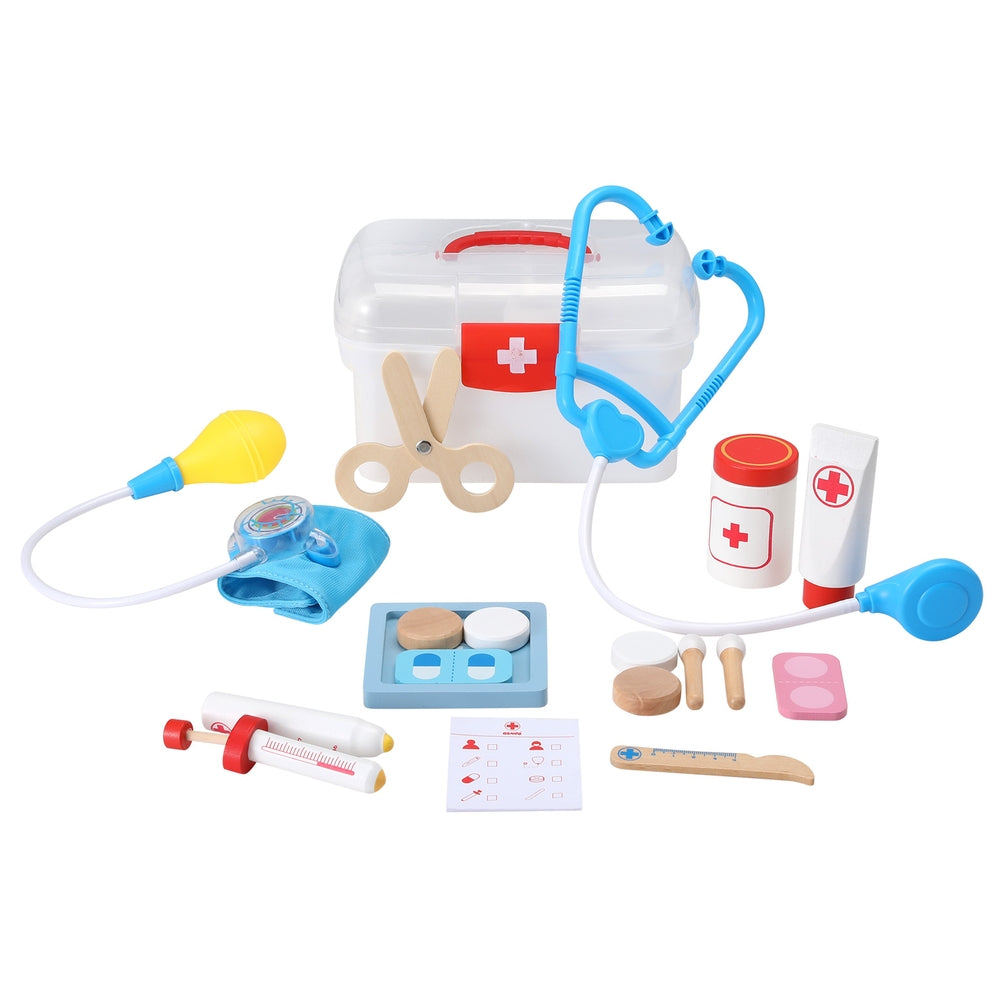 Doctor Kit 16pc Medical Playset – Keezi