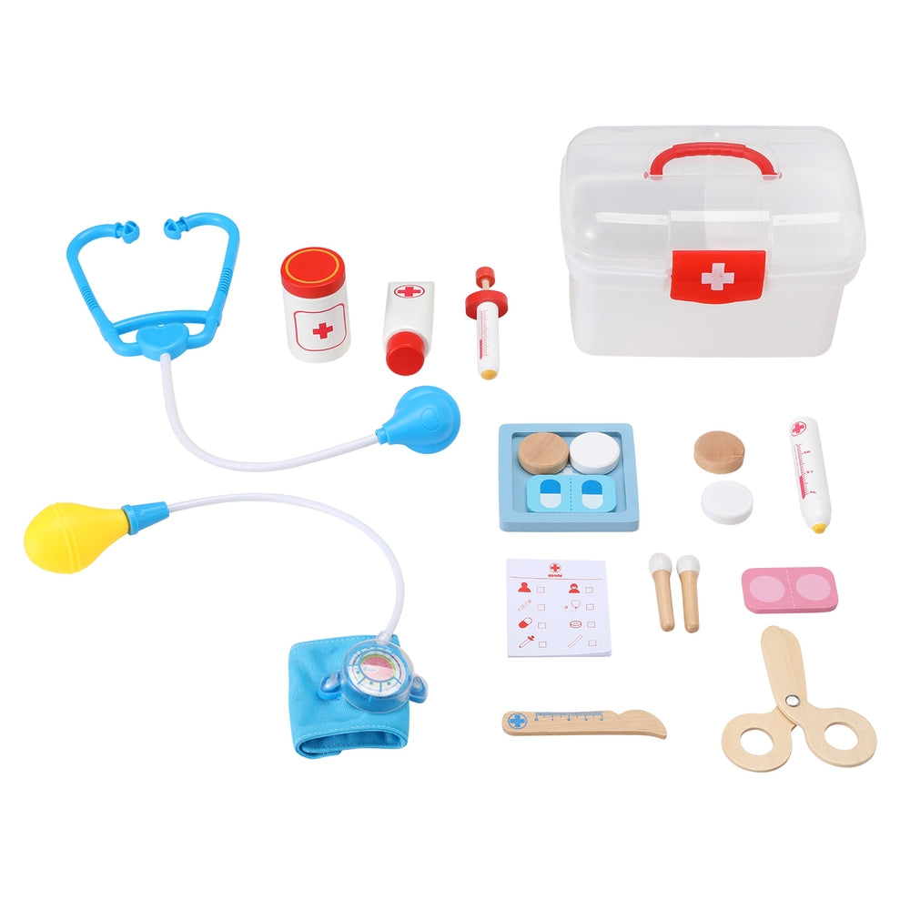 Doctor Kit 16pc Medical Playset – Keezi