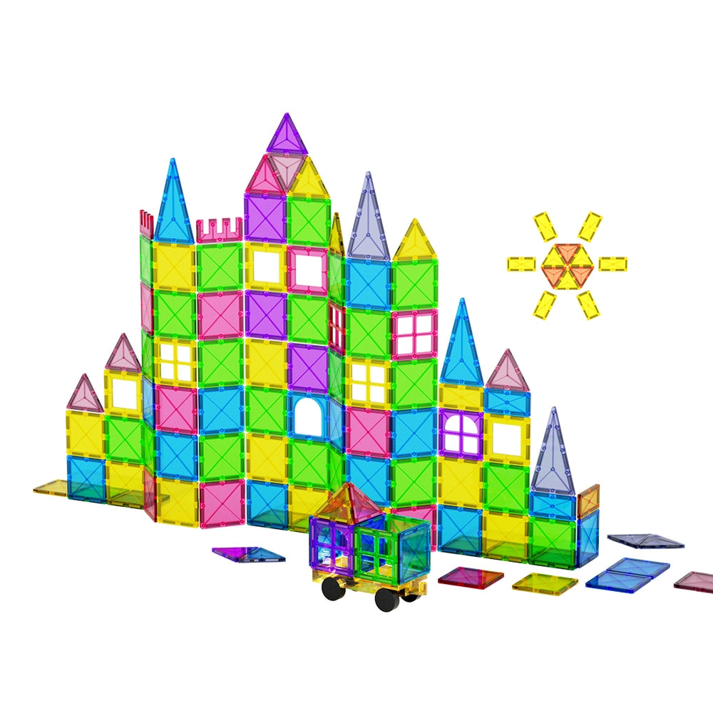 Magnetic Tiles 60pc Starter Set – Keezi