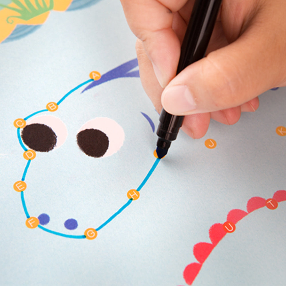 Drawing, Colouring & Dot-to-Dot Dinosaur Books (Set of 3) – JarMelo