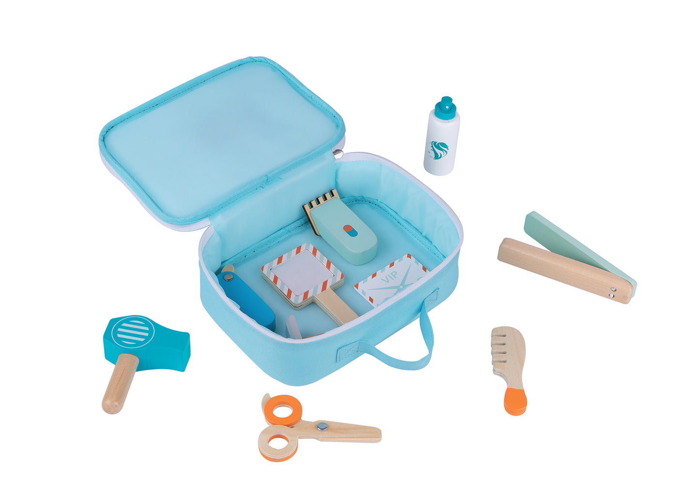 Little Hairdresser Play Set in Carry Bag – Tooky Toy