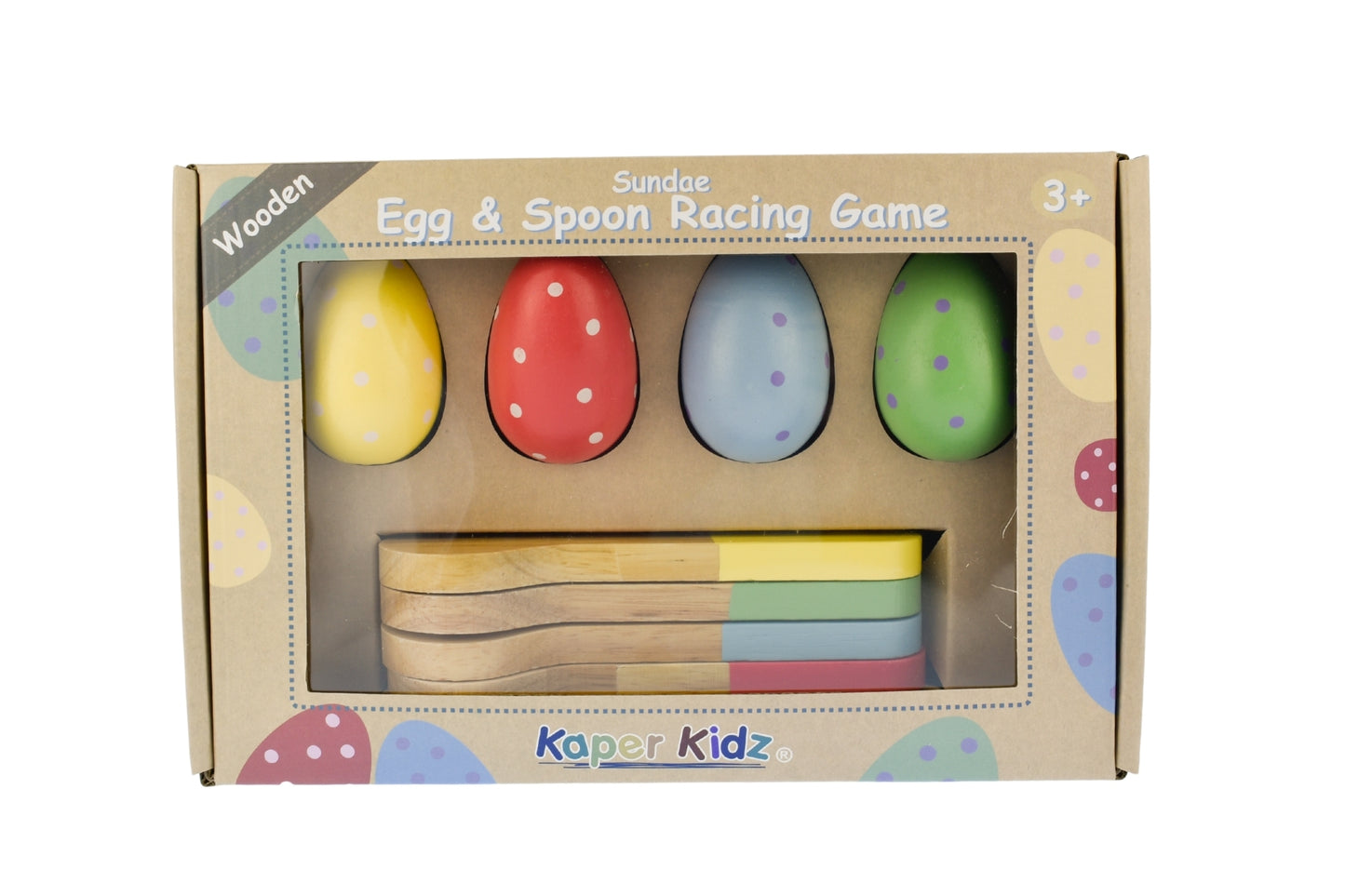 Sundae Egg & Spoon Racing Game – Kaper Kidz