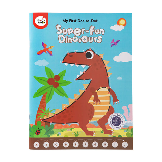 Drawing, Colouring & Dot-to-Dot Dinosaur Books (Set of 3) – JarMelo